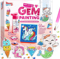 Klever Kits 16 Projects Gem Painting, Kids Diamond Gem Painting Kit by KleverKits