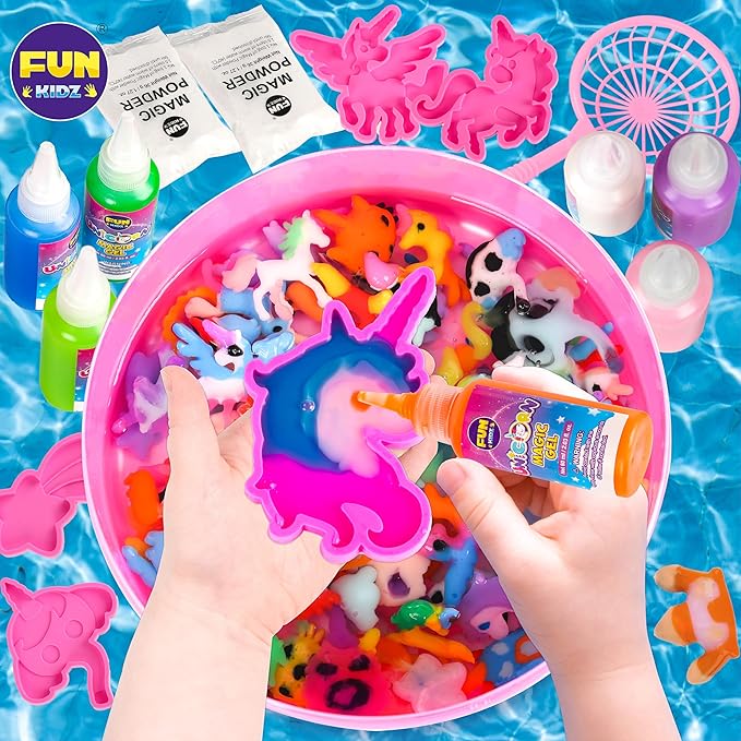 Unicorn Magic Grow Aqua Elves Kit, FunKidz Magical Water Elf Toys - Image 7
