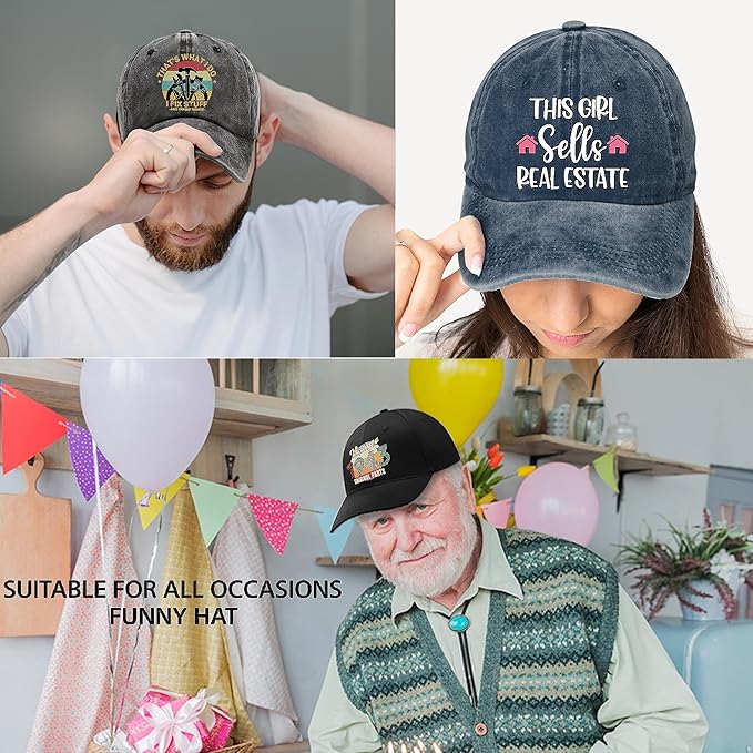 Women Style Baseball Cap, Vintage Adjustable Cotton Cap for Women Mama Grandma, Birthday Gifts for Mother Stepmother