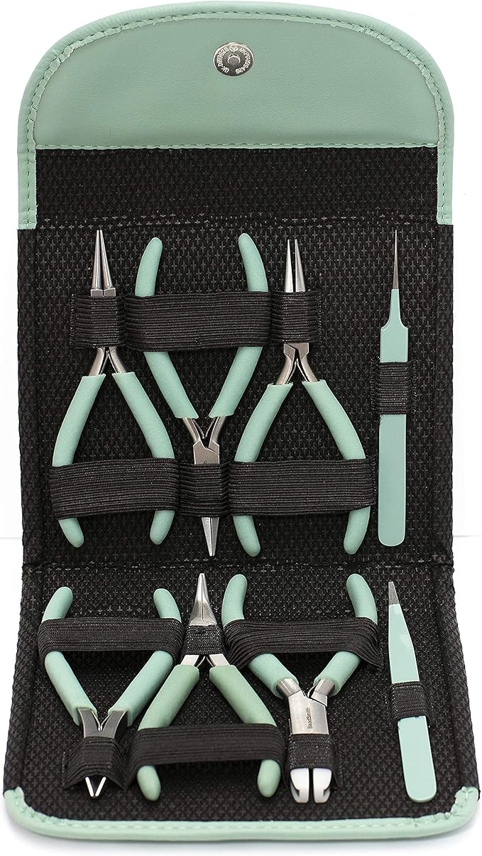 The Beadsmith Fashion Color Pliers – Set of 8 Slimline Color-Coordinated Tools - Image 4