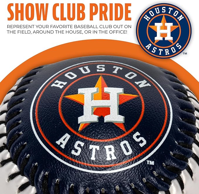 Franklin Sports MLB Team Soft Baseballs - Team Logo - Fan Shop Toy Baseball for Kids - Decoration for Desks and Office