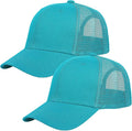 Falari Trucker Hat Baseball Cap Structured Plain Design 6 Panel, Adjustable Size