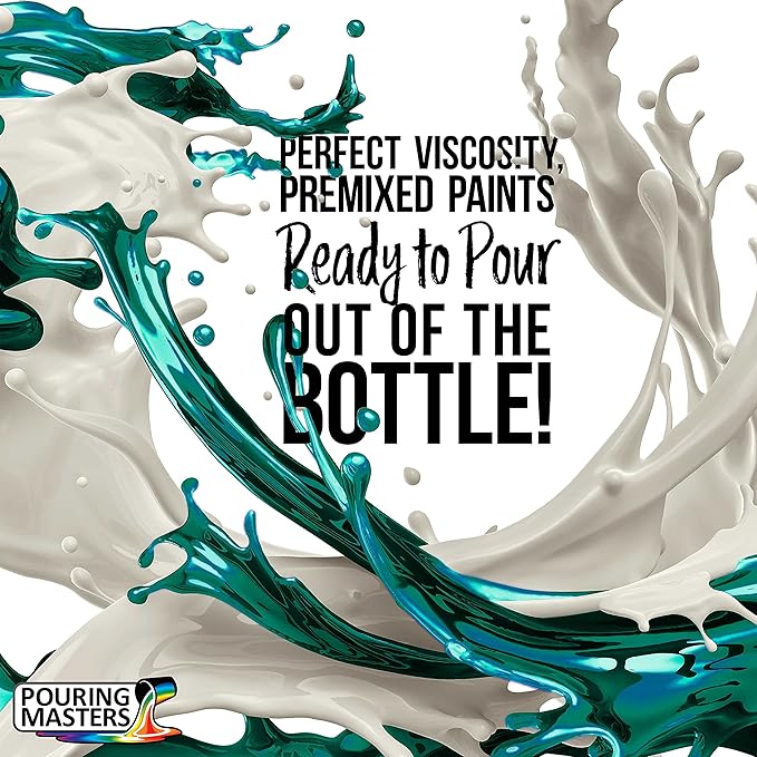 Pouring Masters Magic Aqua/Violet Iridescent Special Effects Acrylic Pouring - Image 2