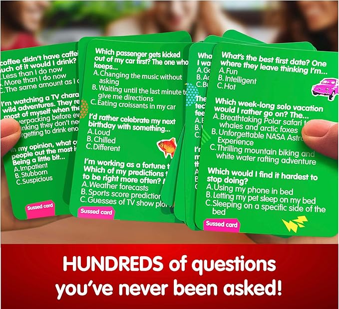 SUSSED “What Would You Do?” Pocket-Sized Question Cards – 231 Fun Conversation - Image 2