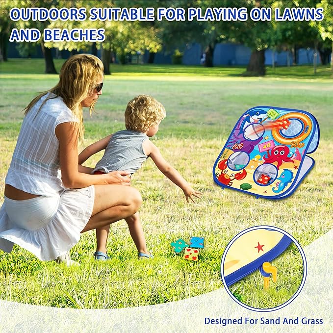 Animal Bean Bag Toss Game Toy Outdoor Toss Game, Family Party Party Supplies - Image 7