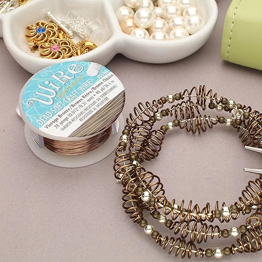 The Beadsmith Wire Elements Craft Wire – Tarnish Resistant, Soft Temper - Image 4