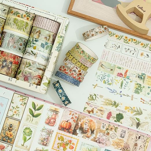 Vintage Washi Tape Set - Image 3