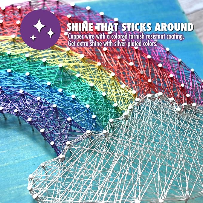 Artistic Wire, 22 Gauge Tarnish Resistant Colored Copper Craft Wire, Kelly Green - Image 6