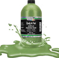 Pouring Masters Green Apple Metallic Pearl Ready to Pour Acrylic Pouring Paint by USArtSupply
