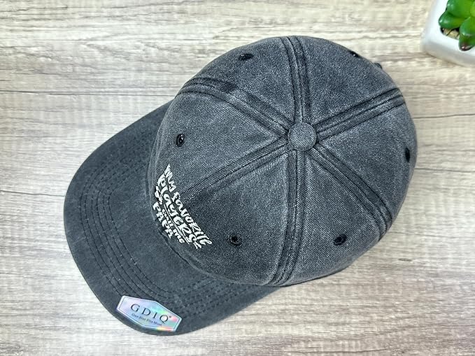 Adjustable Embroidery Baseball Hat for Men Women