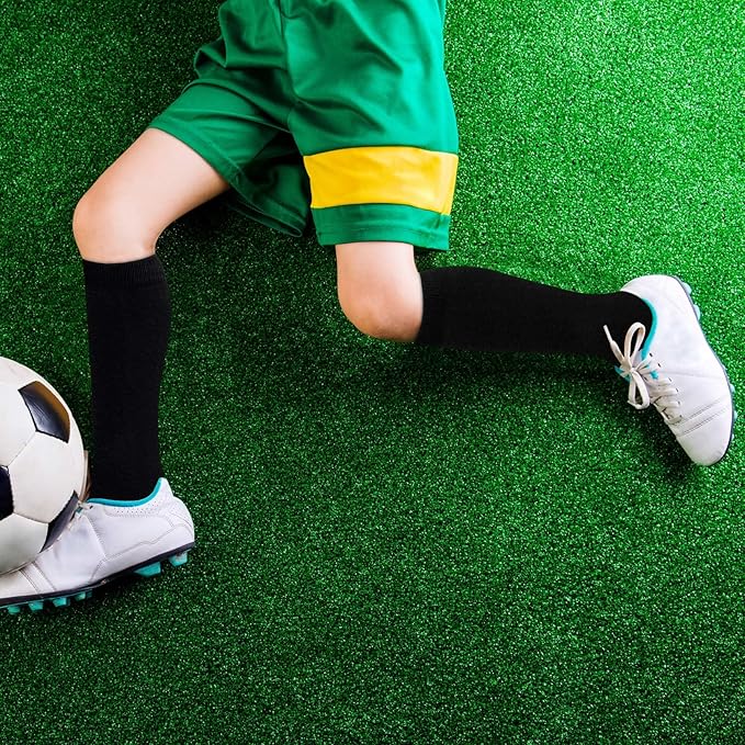 qikqik Toddler Soccer Socks Kids Soccer Socks Boys Baseball Sock Youth Football Sock Girls Softball Accessories Team Sports
