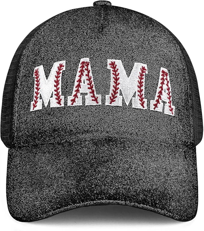 Mama Trucker Hat Mothers Day Birthday Gifts for Mother Mom Mama Embroidered Adjustable Washable Baseball Cap
