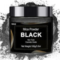 Black Mica Powder Pigment -Cosmetic Grade Metallic Mica Powder by BIJIZME