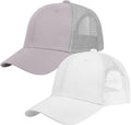 Falari Trucker Hat Baseball Cap Structured Plain Design 6 Panel, Adjustable Size