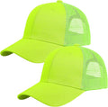 Falari Trucker Hat Baseball Cap Structured Plain Design 6 Panel, Adjustable Size