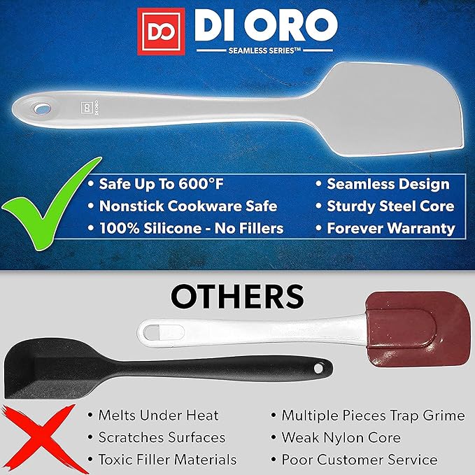 DI ORO Silicone Spatula Set - Image 2