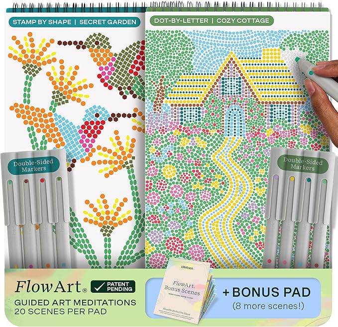 Lifelines FlowArt Activity Pad, Adults & Seniors by LifeLines