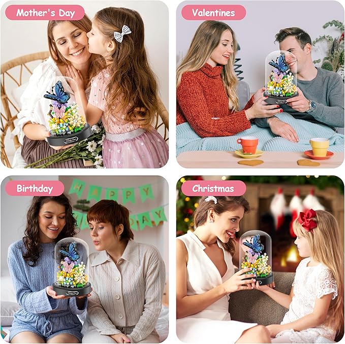 Flower Bouquet Building Kit, Valentines Day Gifts - Image 7