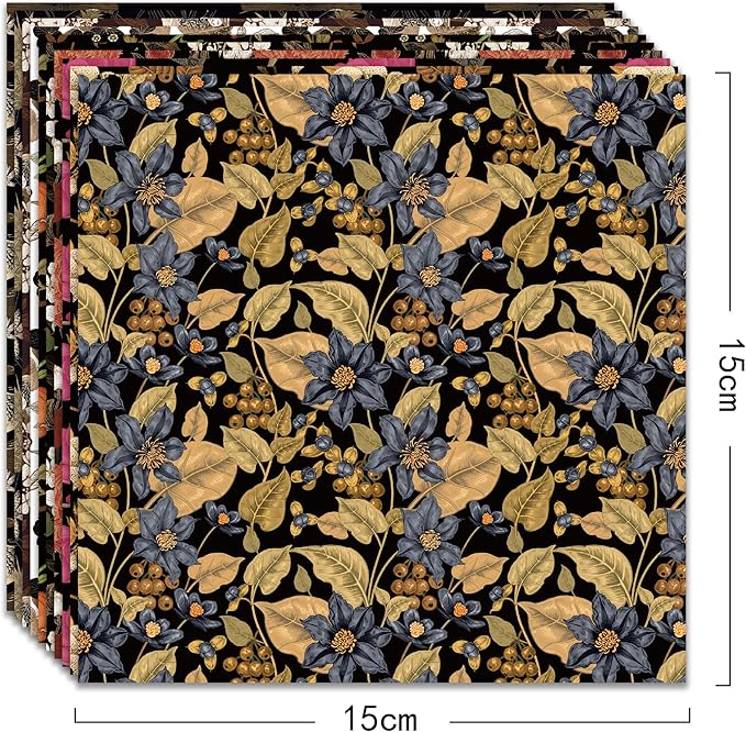 Origami Paper Kit 50 Sheets 6 Inch Square Double Sided Color 10 Vivid Colors - Image 3
