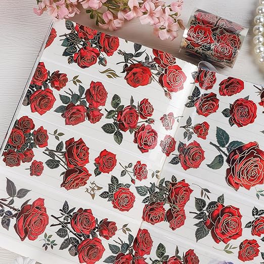 Rose Flower Scrapbook Supplies - Image 5