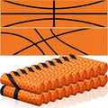 24 Pcs Sports Cooling Towels Baseball Basketball Softball 40 x 12 Inch Breathable Soccer Football Volleyball Microfiber Ice Towel Fast Drying for Sport Party Favors Team Gift(Orange,Basketball)