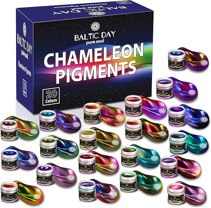 BALTIC DAY 48 Chameleon Mica Powder Set - Image 2