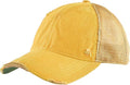 Vintage Distressed Baseball Cap – Unstructured Fit Adjustable Snapback Hat for Men & Women