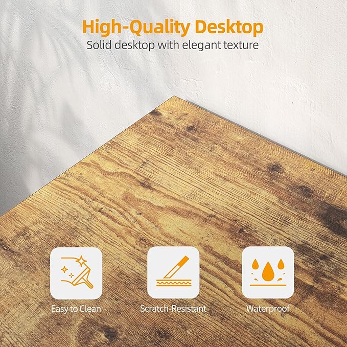 TIQLAB Small Computer Desk - Image 8