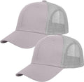 Falari Trucker Hat Baseball Cap Structured Plain Design 6 Panel, Adjustable Size