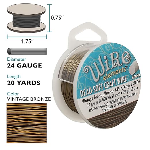 The Beadsmith Wire Elements Craft Wire – Tarnish Resistant, Soft Temper - Image 2