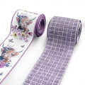 2.5'' x 10 Yards Spring Wired Ribbons by Habbiful