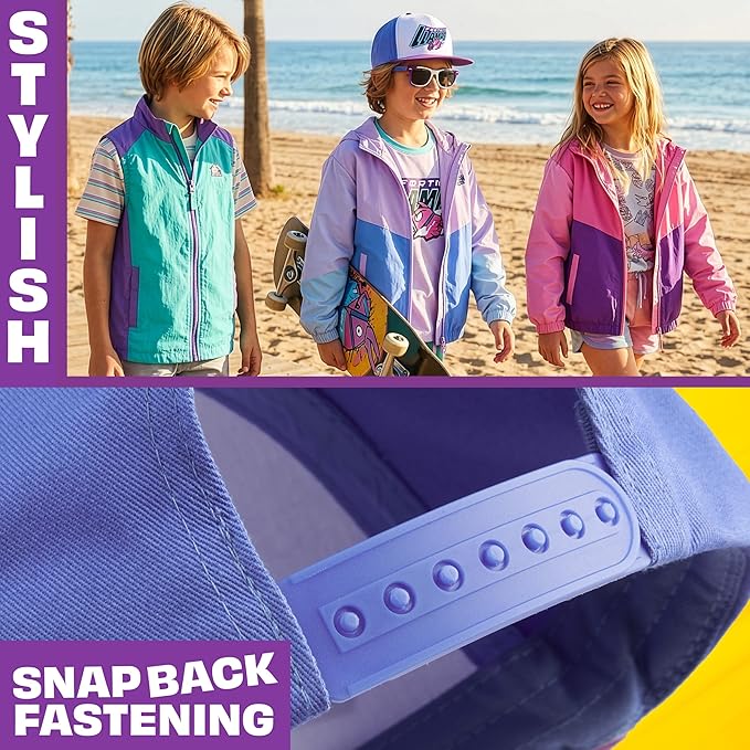 Spongebob | Minecraft | Fortnite | Super Mario | Kids Baseball Cap & Sunglasses with UV Protection, Gifts for Boys