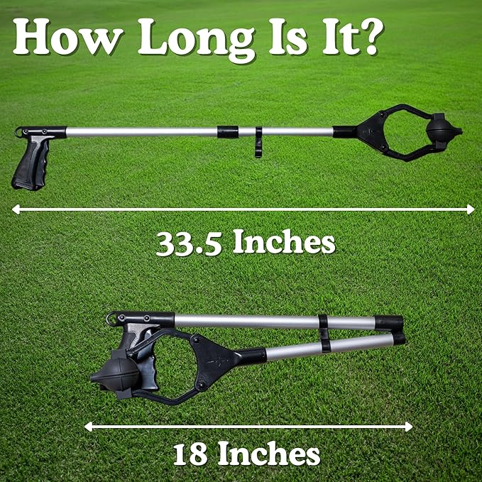 Golf Ball Teeing Aid Device For Seniors | Golf Ball Dispenser Eliminates Bending | Motorless Golfing Dispenser Tees Up Your Golfing | Adaptive Gifts For Seniors | Foldable Tee Assistant