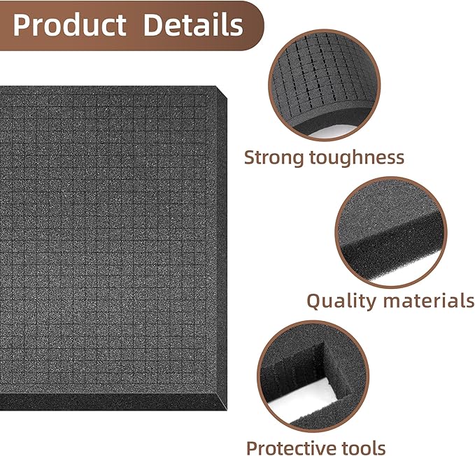 DECOHS 4 Pcs Pick and Pluck Foam Insert - Image 3