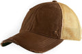 Vintage Distressed Baseball Cap – Unstructured Fit Adjustable Snapback Hat for Men & Women