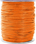 Mandala Crafts 1.5mm 109 Yards Orange Cotton Waxed Cord by MandalaCrafts