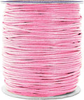 Mandala Crafts 1.5mm 109 Yards Pink Cotton Waxed Cord by MandalaCrafts