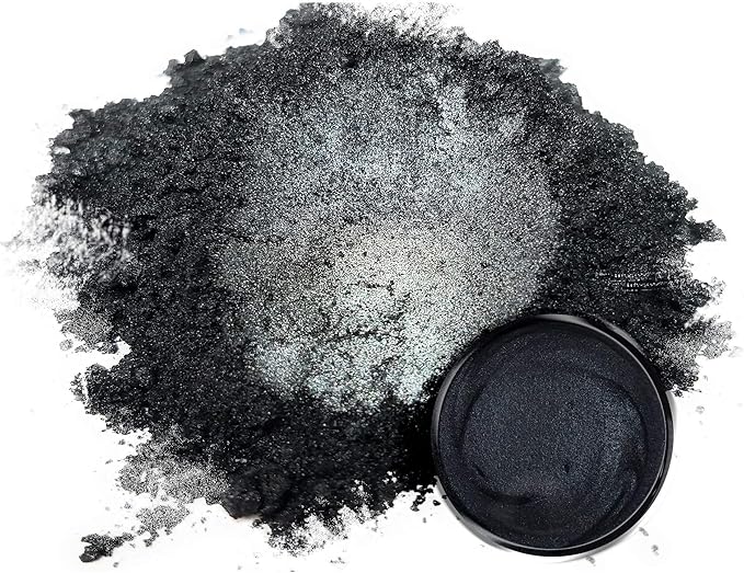 Eye Candy Pigments Premium Black Mica Powder - Image 2