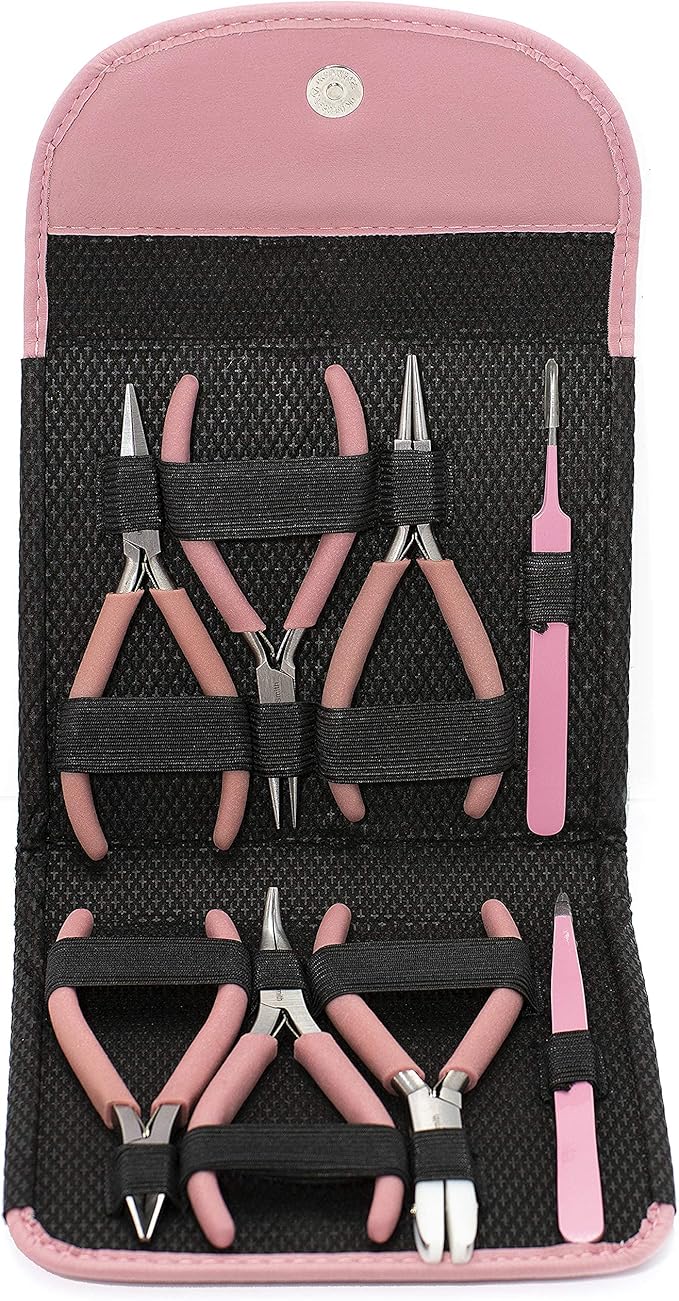 The Beadsmith Fashion Color Pliers – Set of 8 Slimline Color-Coordinated Tools - Image 4