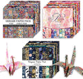 Origami 6x6 Paper Kit 150 Sheets 150 Vivid Colors Double Sided Same Printed by Wanshui