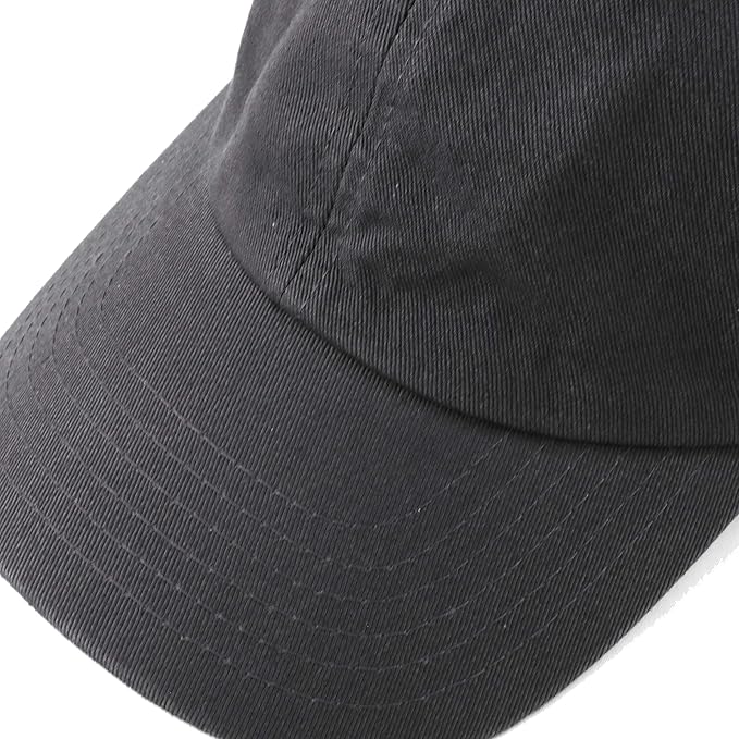 Cotton Baseball Cap Dad Hat – Washed Low Profile Adjustable Hat for Men Women Casual Outdoor Running Golf