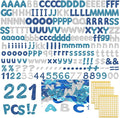 221 Pcs Classroom Bulletin Board Letters Colorful Alphabet Cutouts Number and by Humyoun