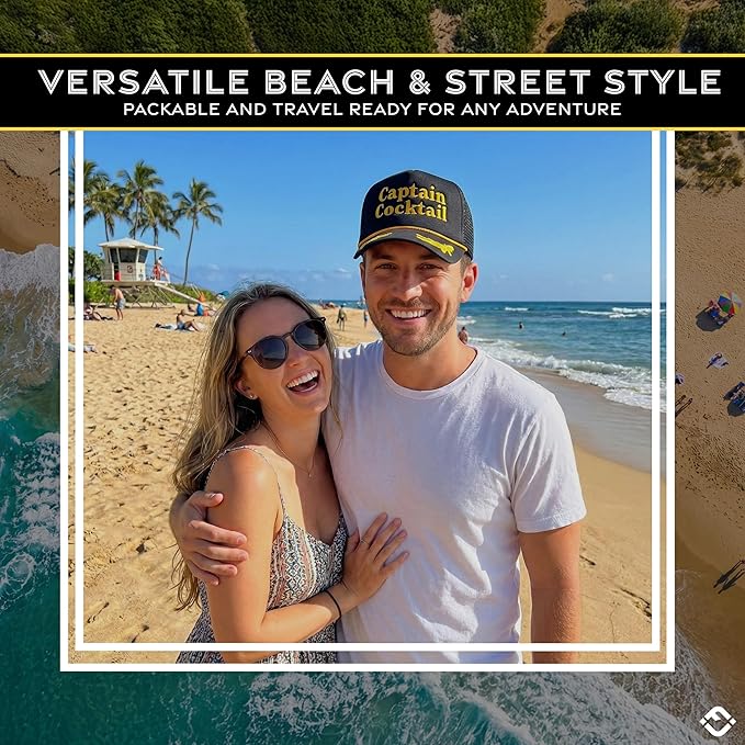 Funky Junque Premium Mesh Snapback Trucker Hat - Stylish Comfort for All - Patriotic, Humor & More