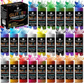 24 Color Pigment Paste for Epoxy Resin Set – Opaque Epoxy Pigment, Epoxy Dye by BALTICDAYpuresoul