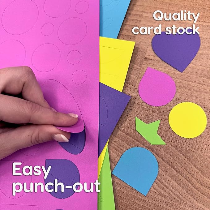 ARTshapes 840 pc Creative Paper Shapes Pack - Image 6