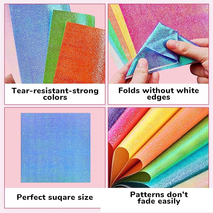 Textured Origami Paper 6x6 Inches - Image 2