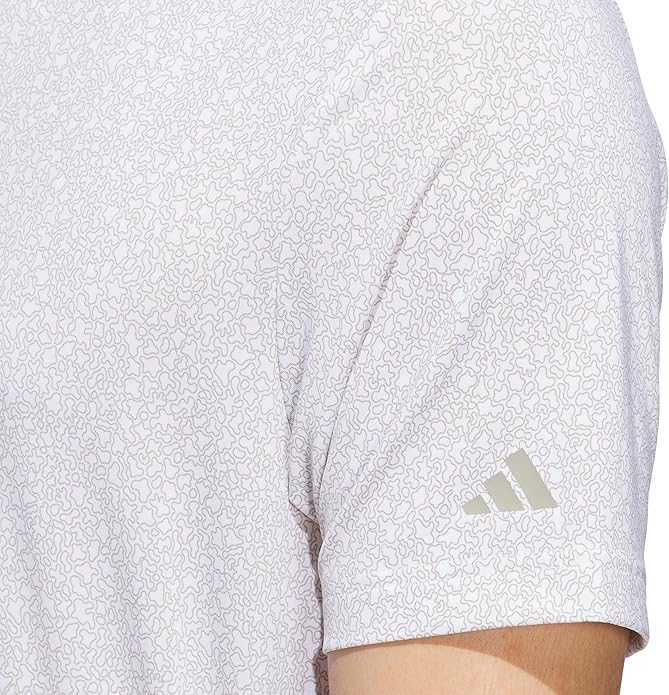 adidas Mens Ultimate365 Mini Bunker Polo Shirt