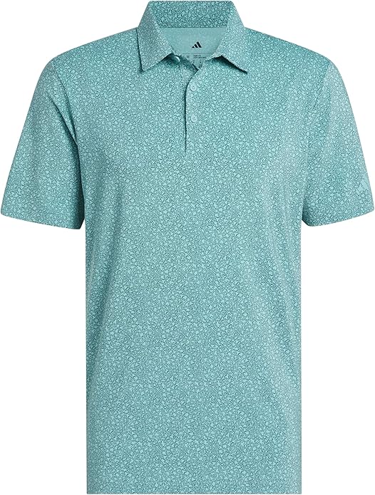 adidas Mens Ultimate365 Mini Bunker Polo Shirt