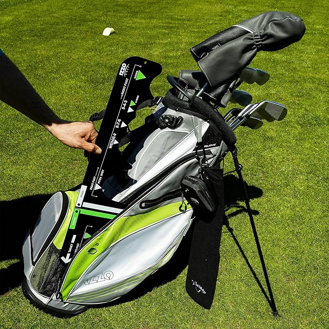 Izzo Golf Sure Stance Golf Swing Training Aid -Ball Position Trainer