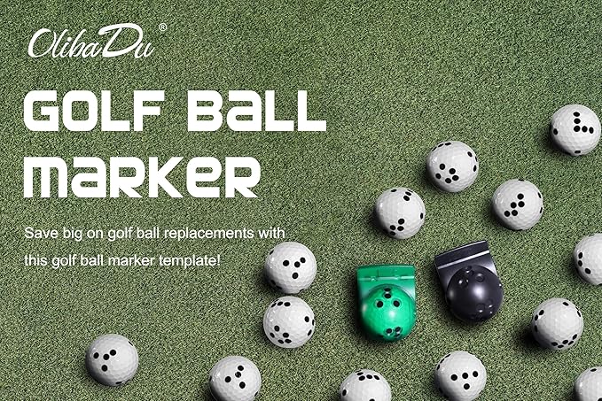Golf Ball Marker Template for Rapsodo MLM2PRO Mobile Launch Monitor